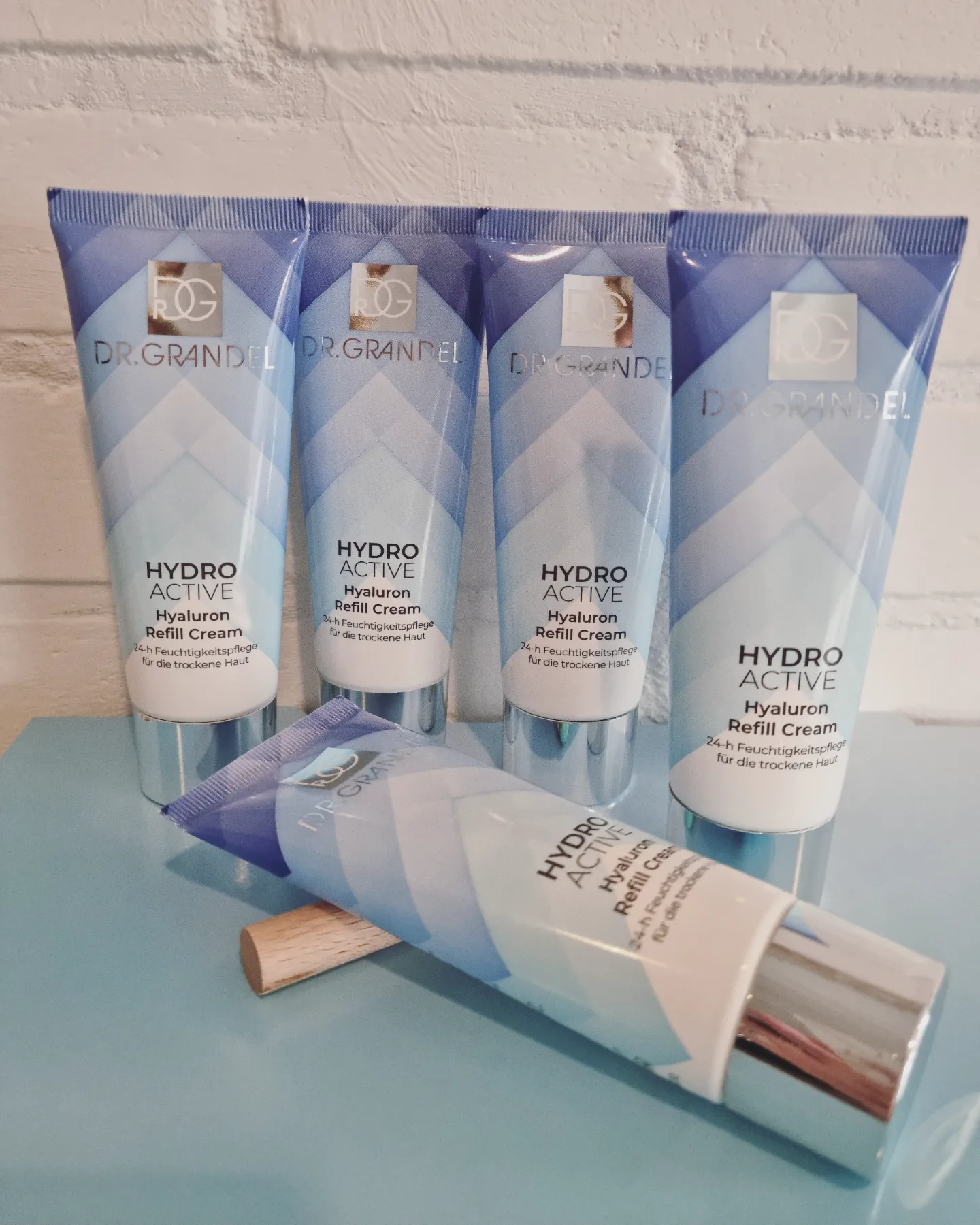 Dr. Grandel Hydro Active Hyaluron Refill Cream op de toonbank
